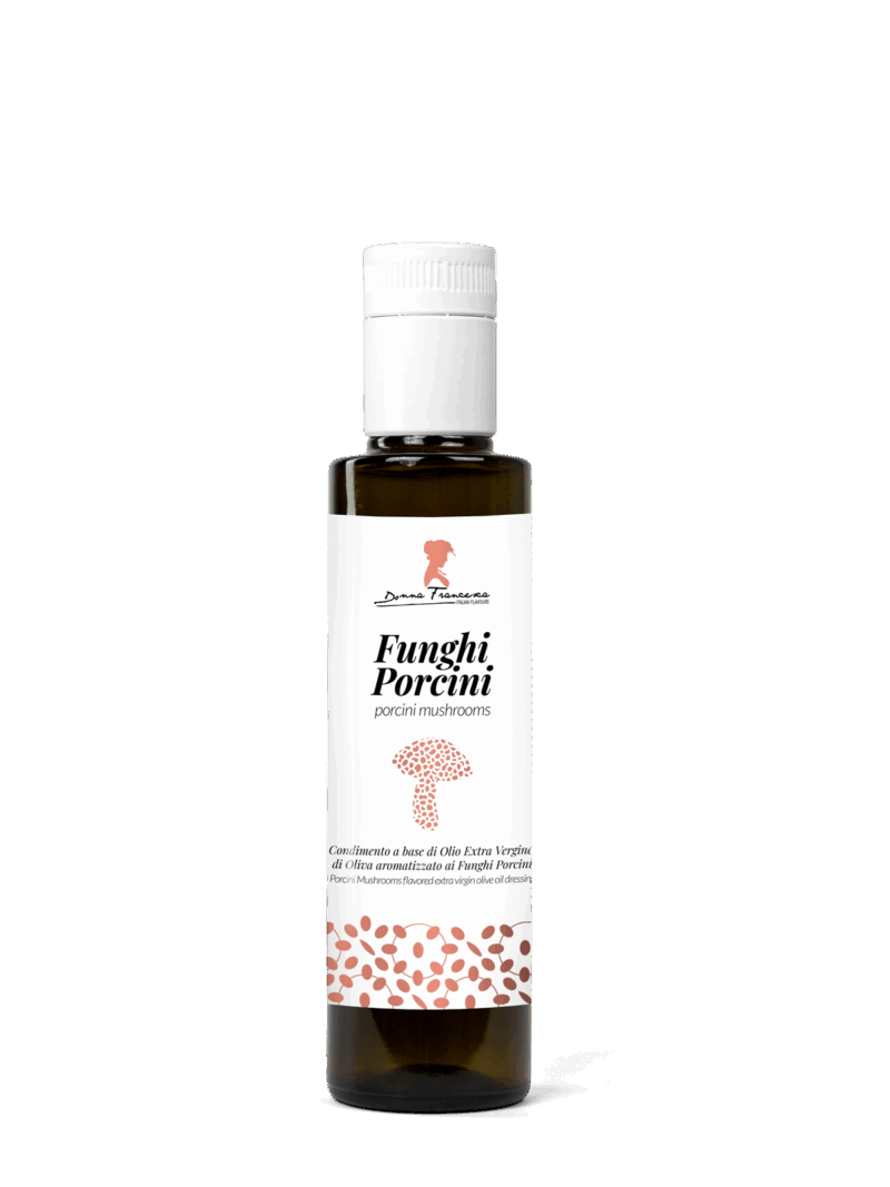 Olio Extravergine di Oliva Aromatizzato ai Funghi Porcini
